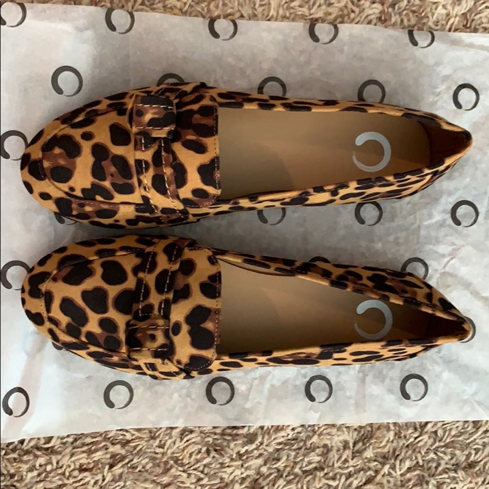 Leopard print shoes